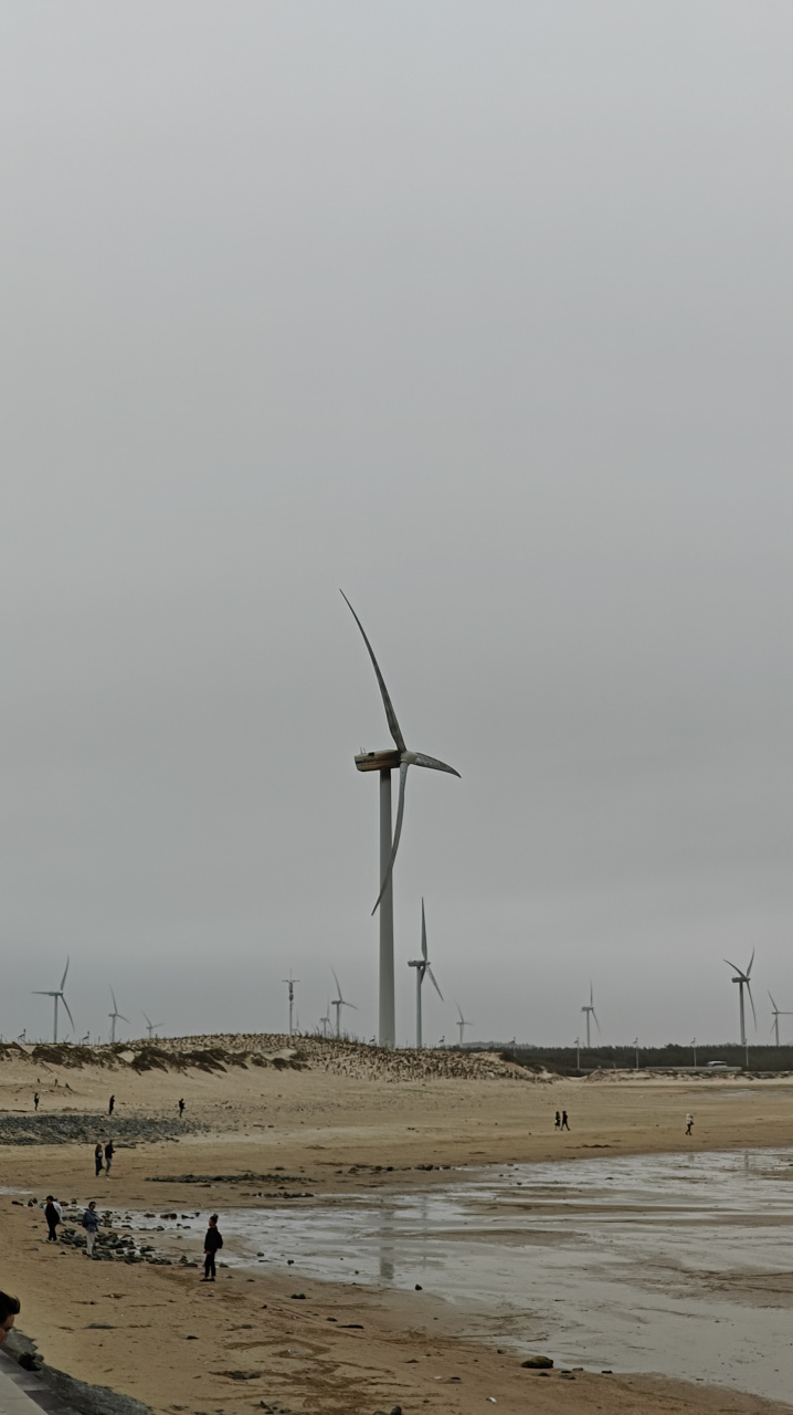 平潭北线打卡第二站:长江澳风车田.