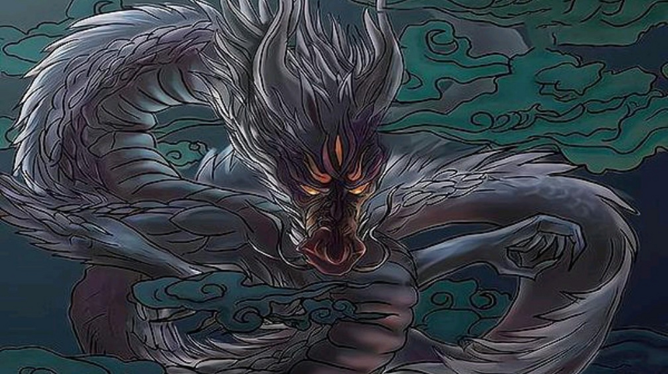 上古时期有两大神龙,分别是应龙和烛龙.