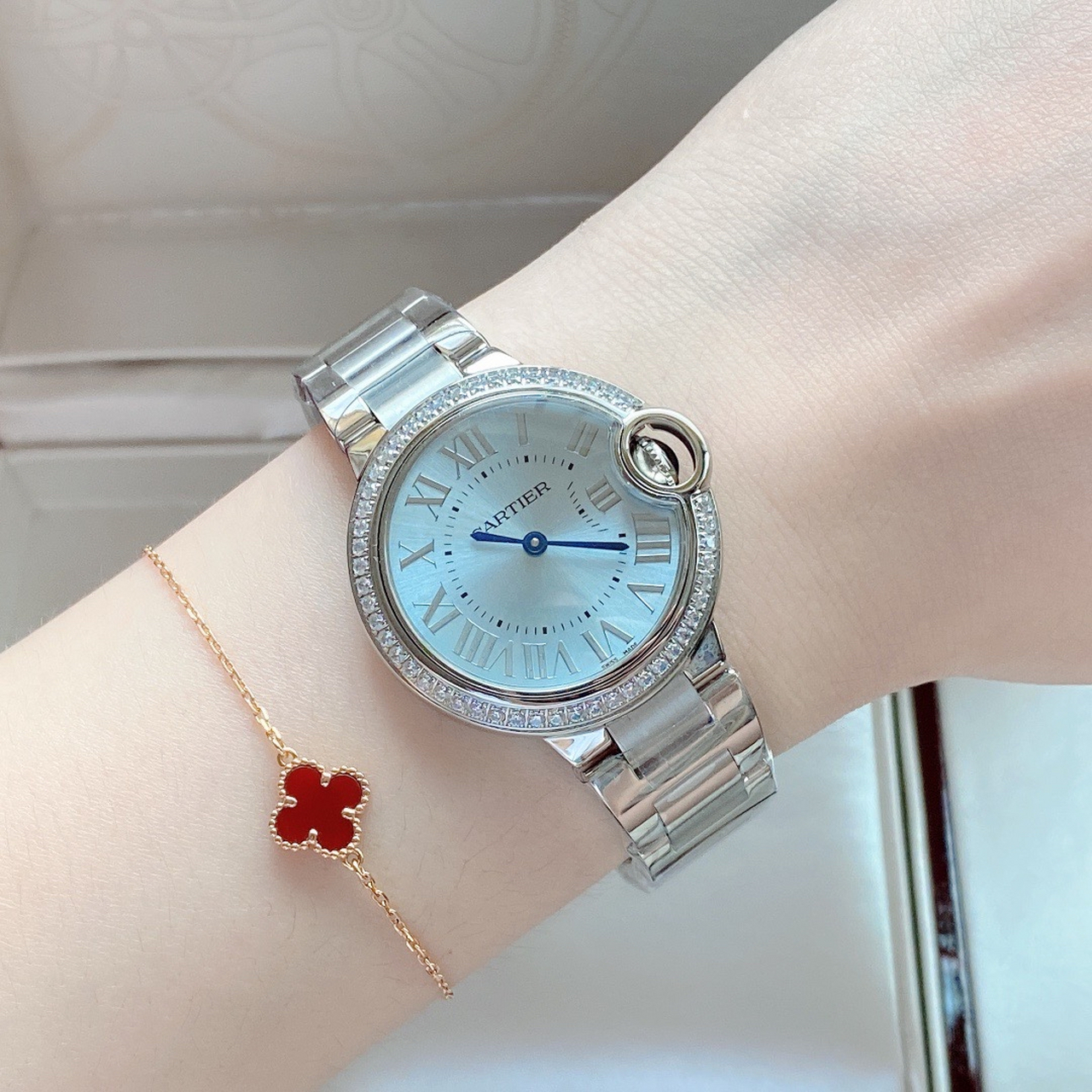 双鱼座,处女座,狮子座,巨蟹座,天秤座个性腕表:卡地亚蓝气球  #星 