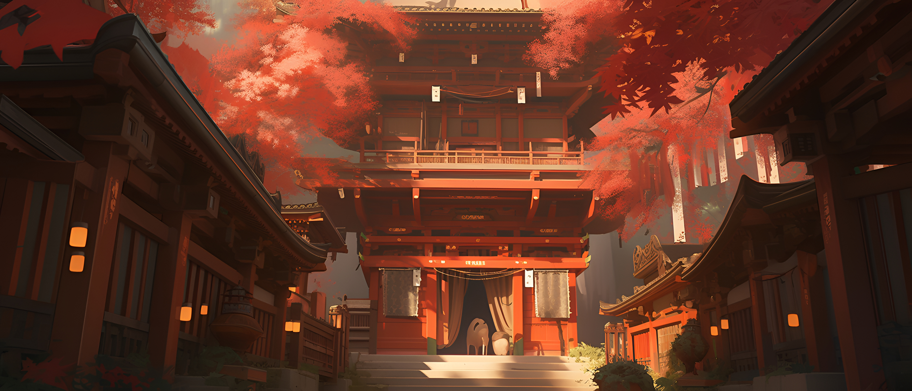 中国风场景#ai绘画# #场景# #壁纸