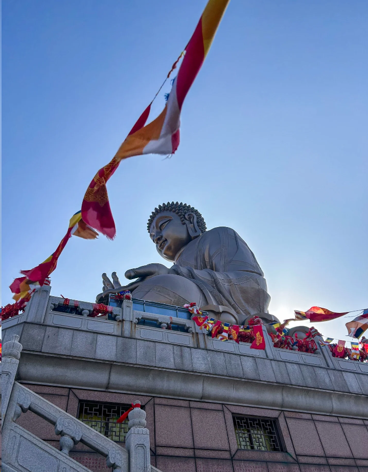 烟台龙口祈福圣地南山大佛 真灵!