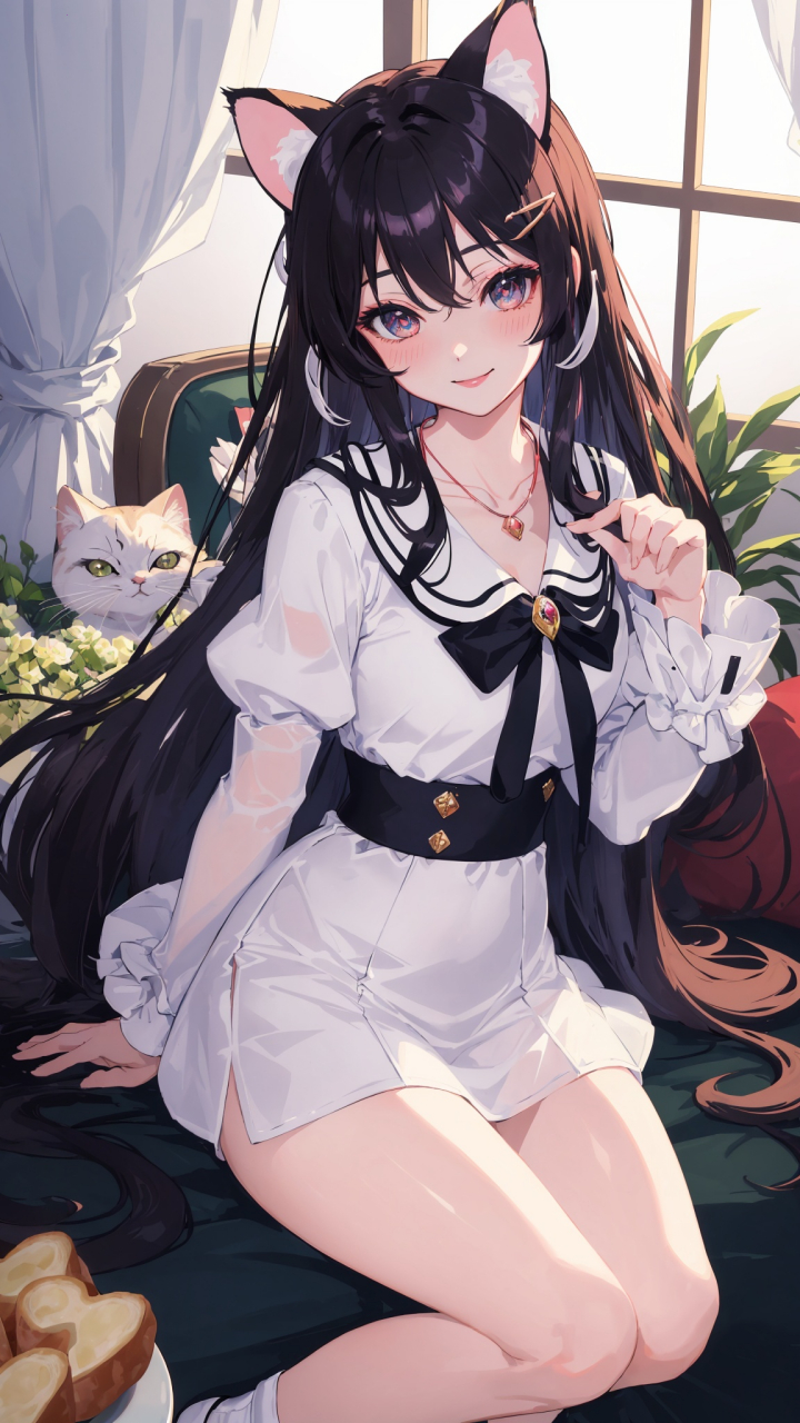 小狐狸小姐姐 #二次元美少女# #ai绘画