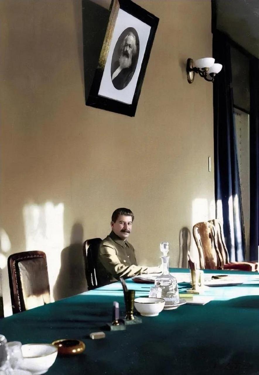 斯大林的办公室.#世界史