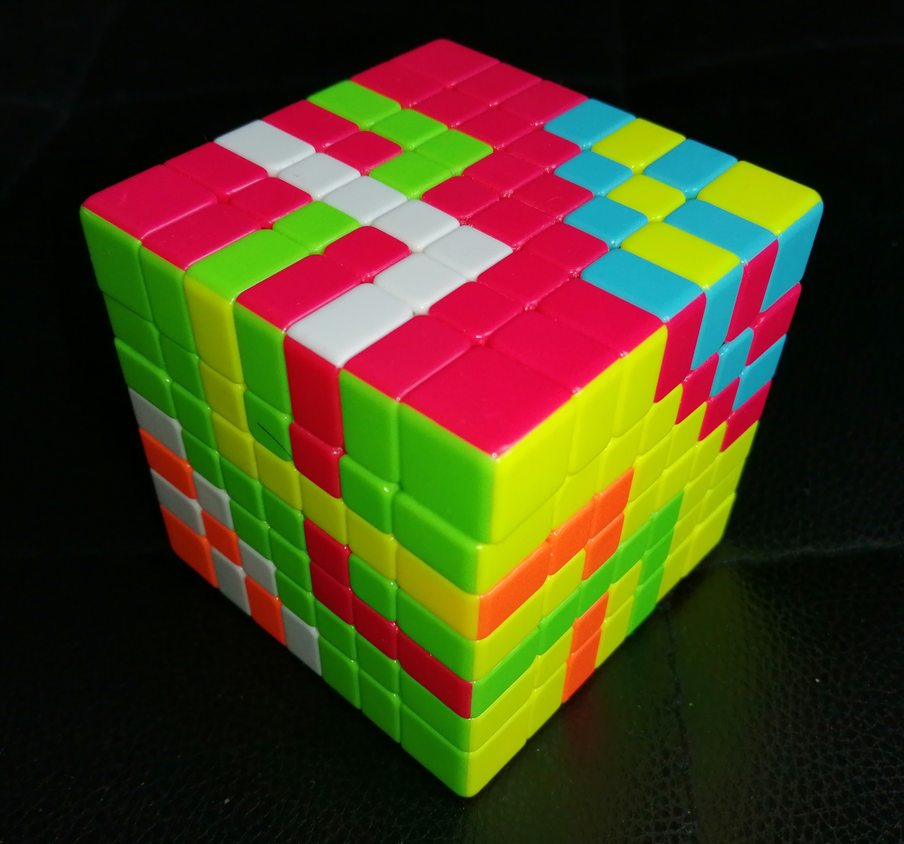 正阶魔方花式图案(袁起征作品欣赏临摹)