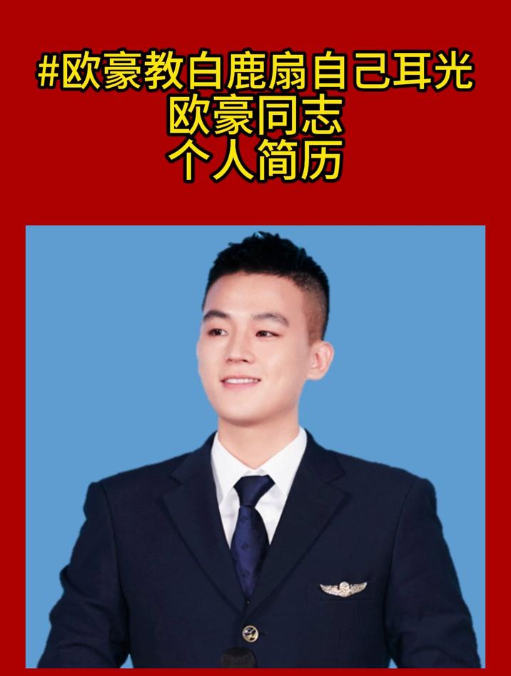 欧豪同志个人简历