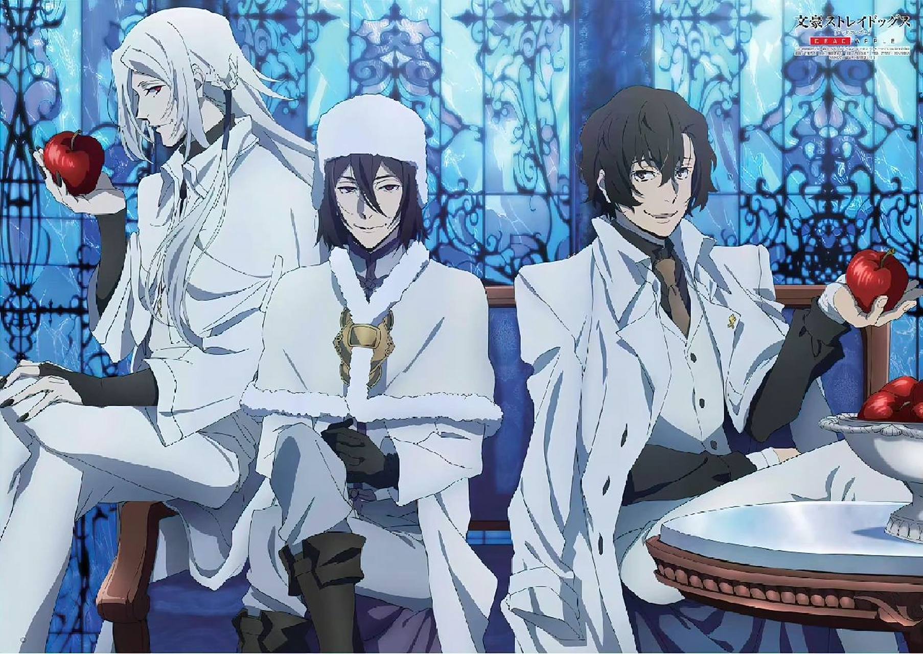 文豪野犬# 快看,是白西装三人组