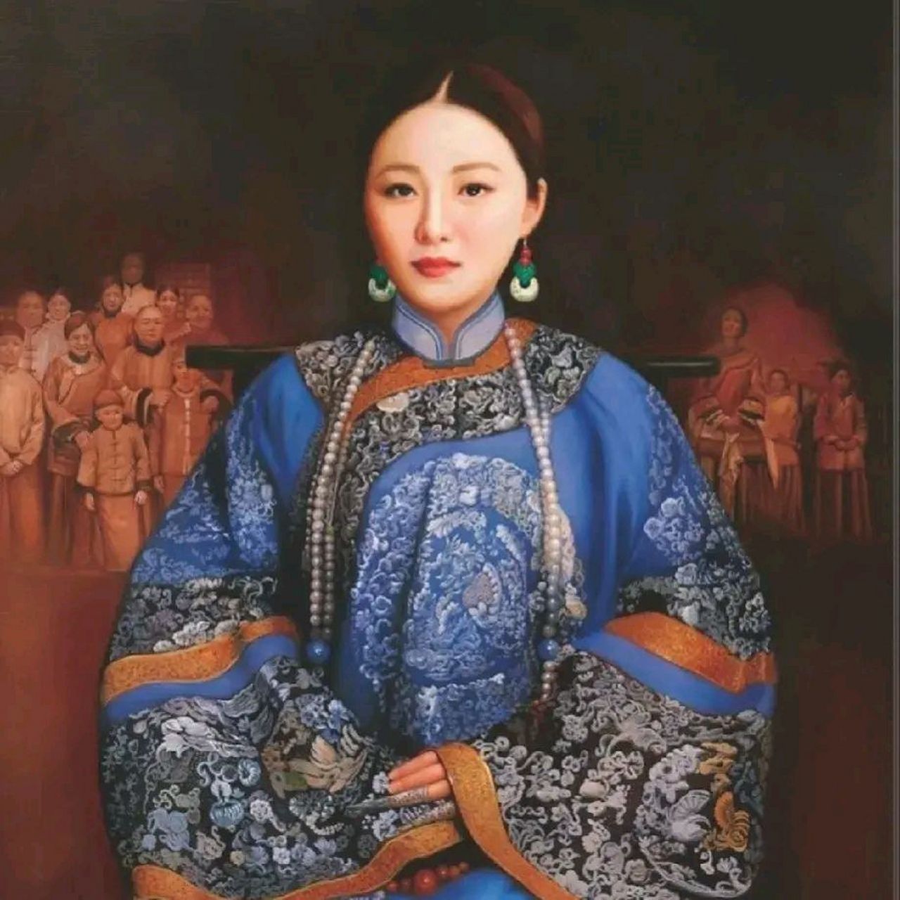 慈禧问:"你丈夫是何人?"周莹:"我已经守寡14年了!