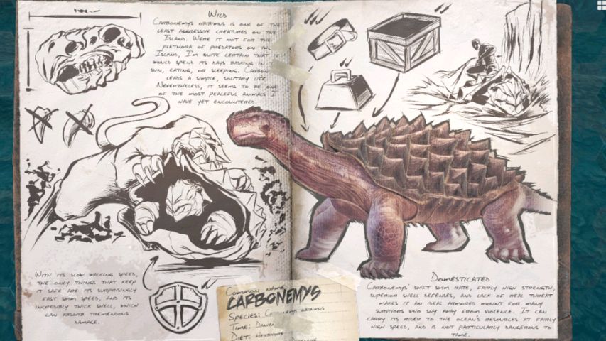 方舟生存进化生物——淡水碳龟