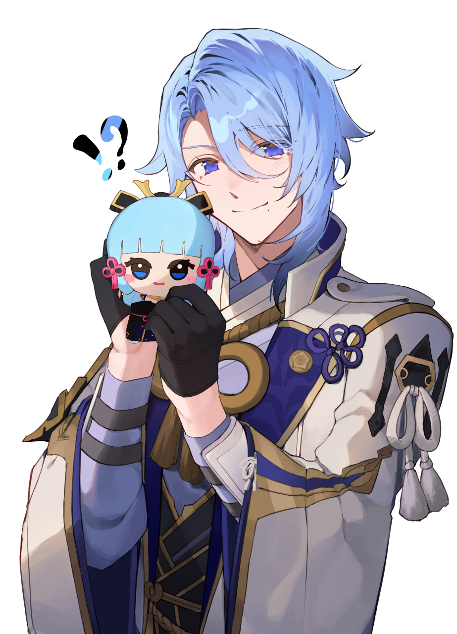 神里一家—神里绫华&神里绫人&托马(原神#二次元 画师:ショット
