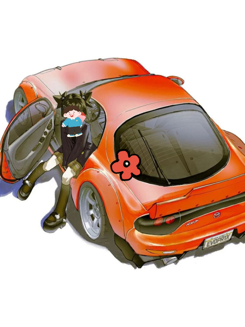 jdm插画 喜欢jdm主题的朋友看过来,运用绘画艺术形式传达插图设计主题