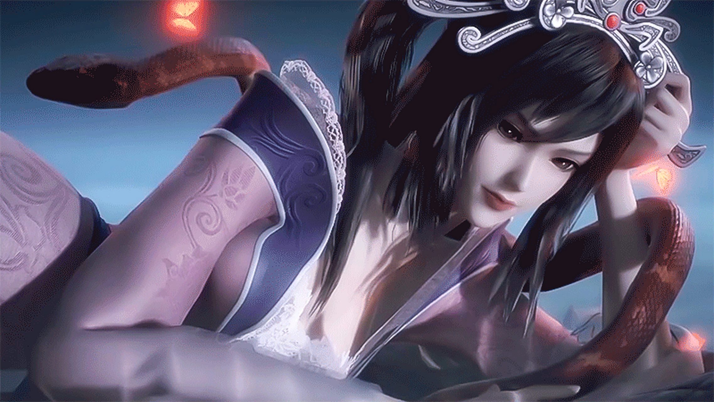 花瓣,清澈平静的湖水,皎洁明亮的月光…… 红莲公主来袭～你心动了吗?