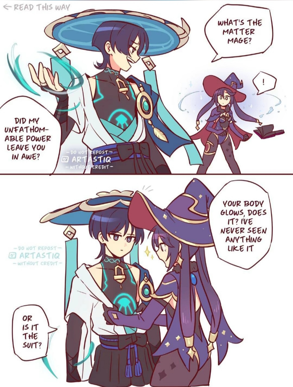 互换身体莫娜和散兵