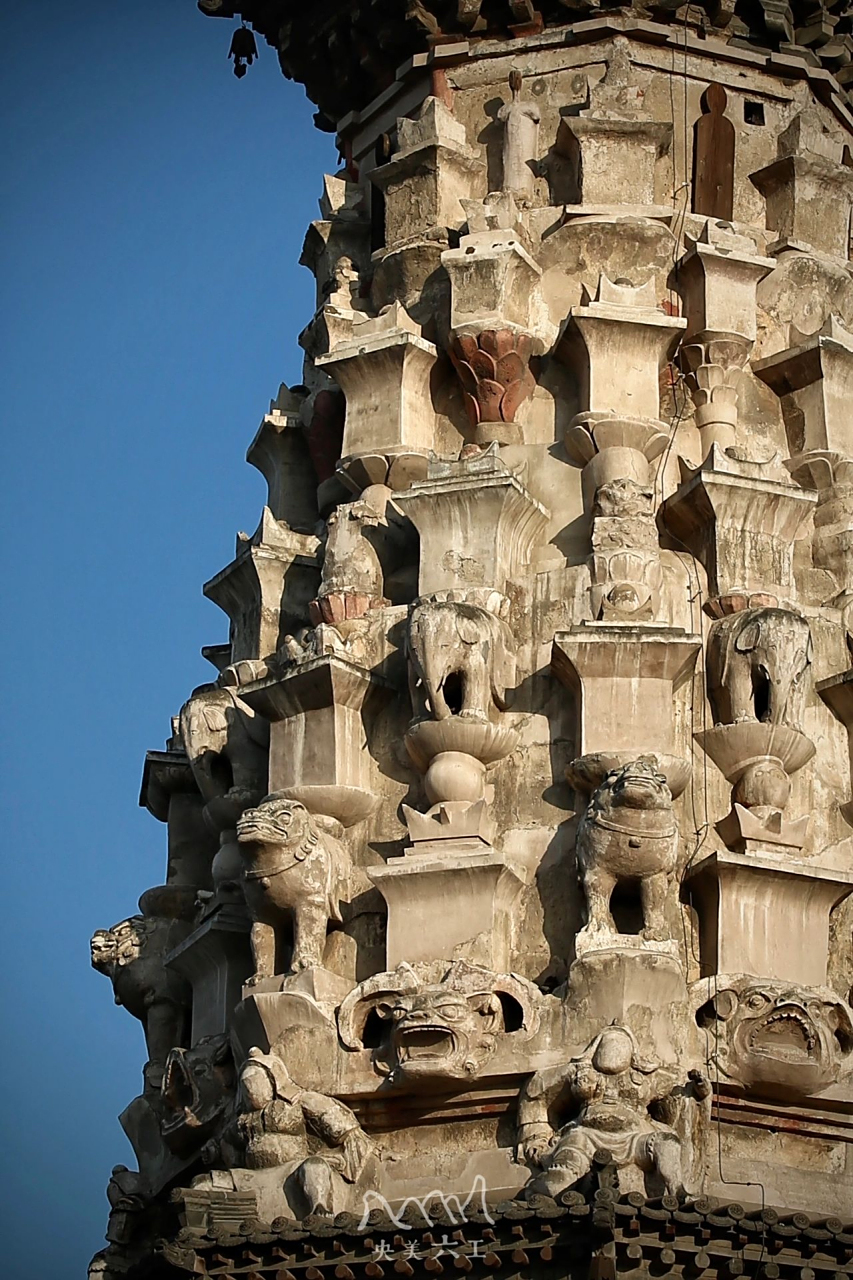 河北 正定 广惠寺花塔 广惠寺花塔,又称多宝塔.