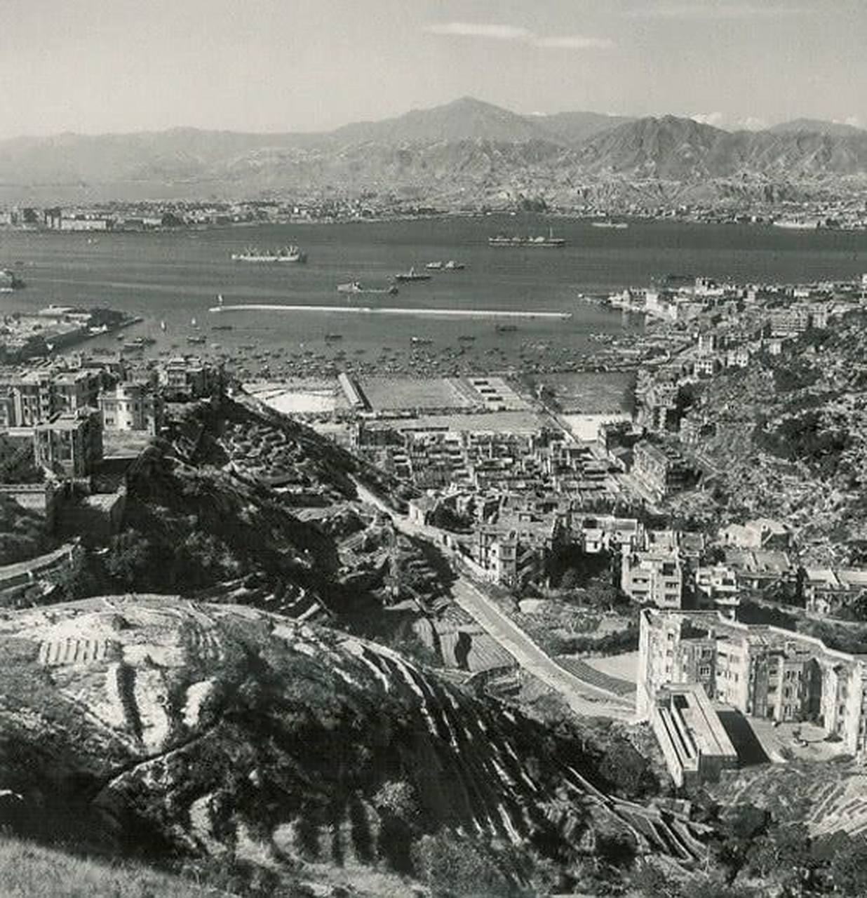 老照片  民国时期的香港铜锣湾  你有见过吗?