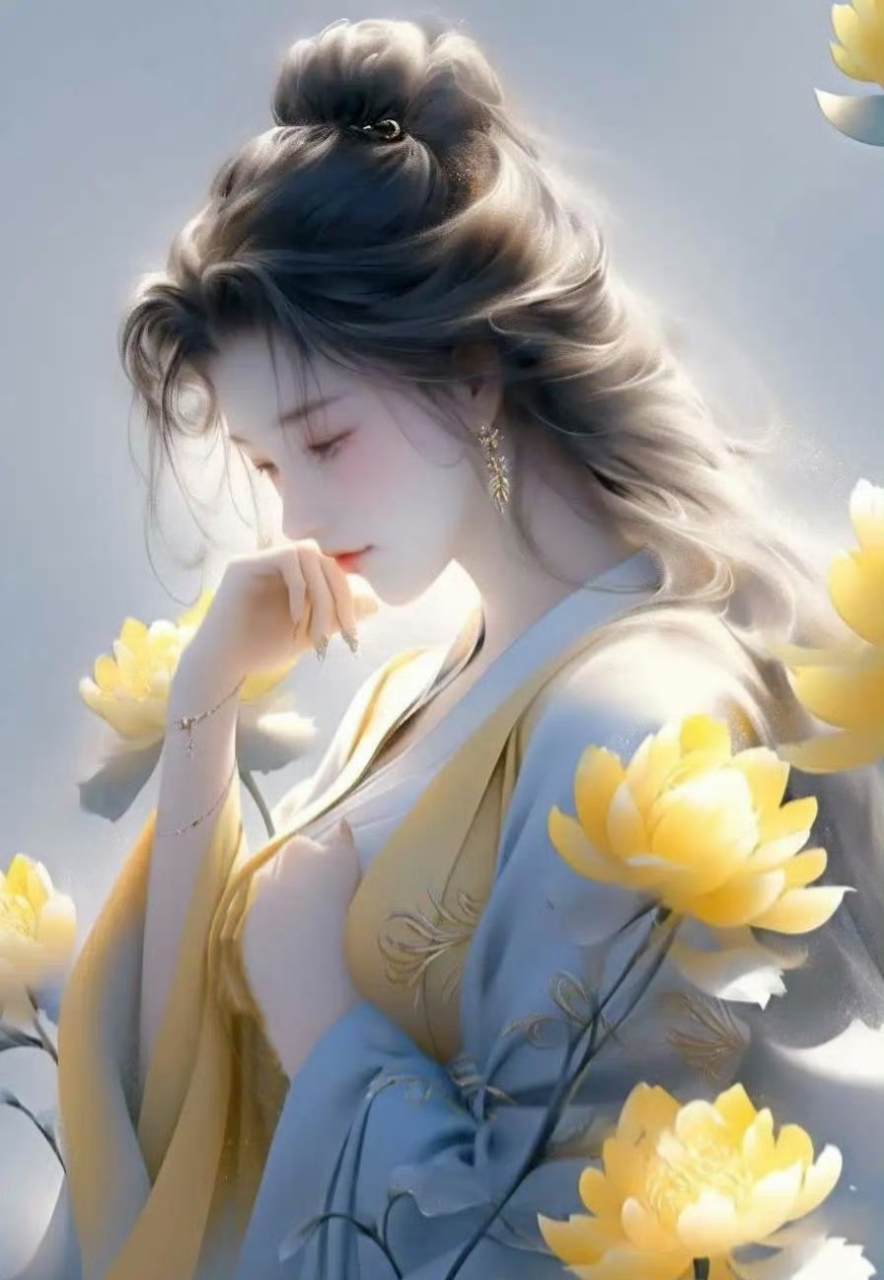 清新淡雅系古风女生头像 #我眼中的秋天