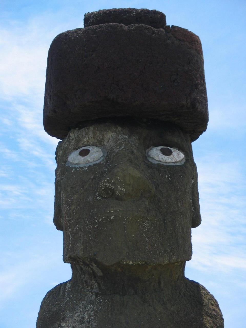 复活节岛摩艾石像-摩艾.