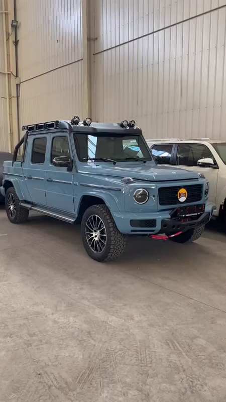 奔驰大g皮卡 这是多少男人的梦想-度小视