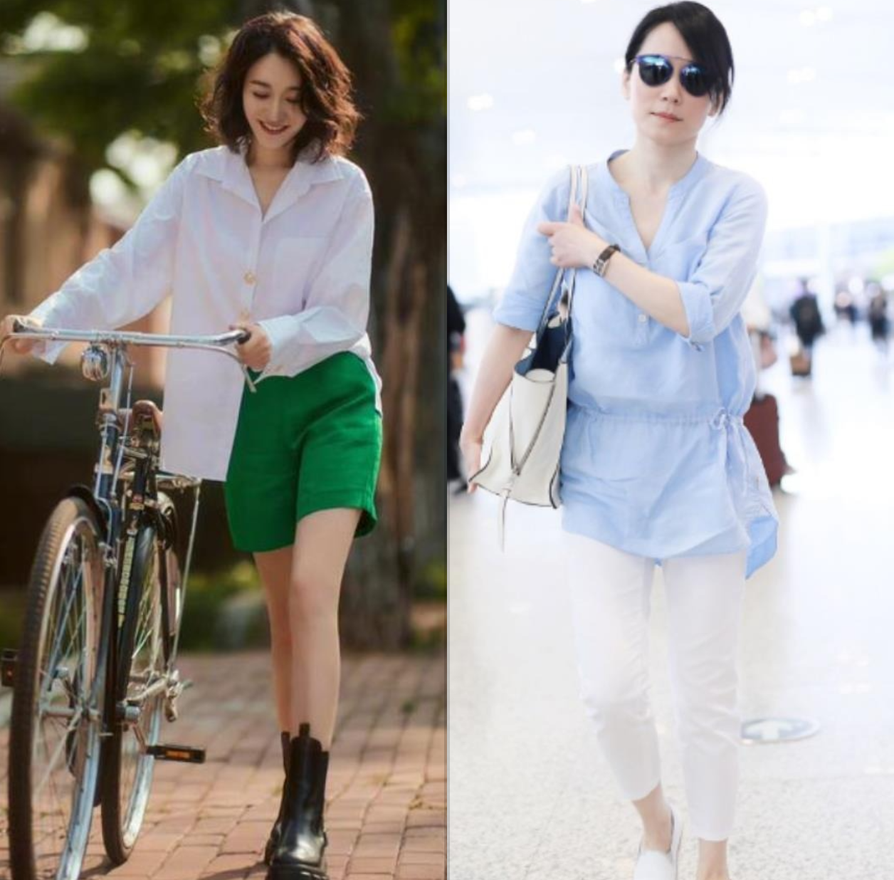 中年女人:为什么劝你衬衫不要塞裤腰?看俞飞鸿,李小冉就明白了