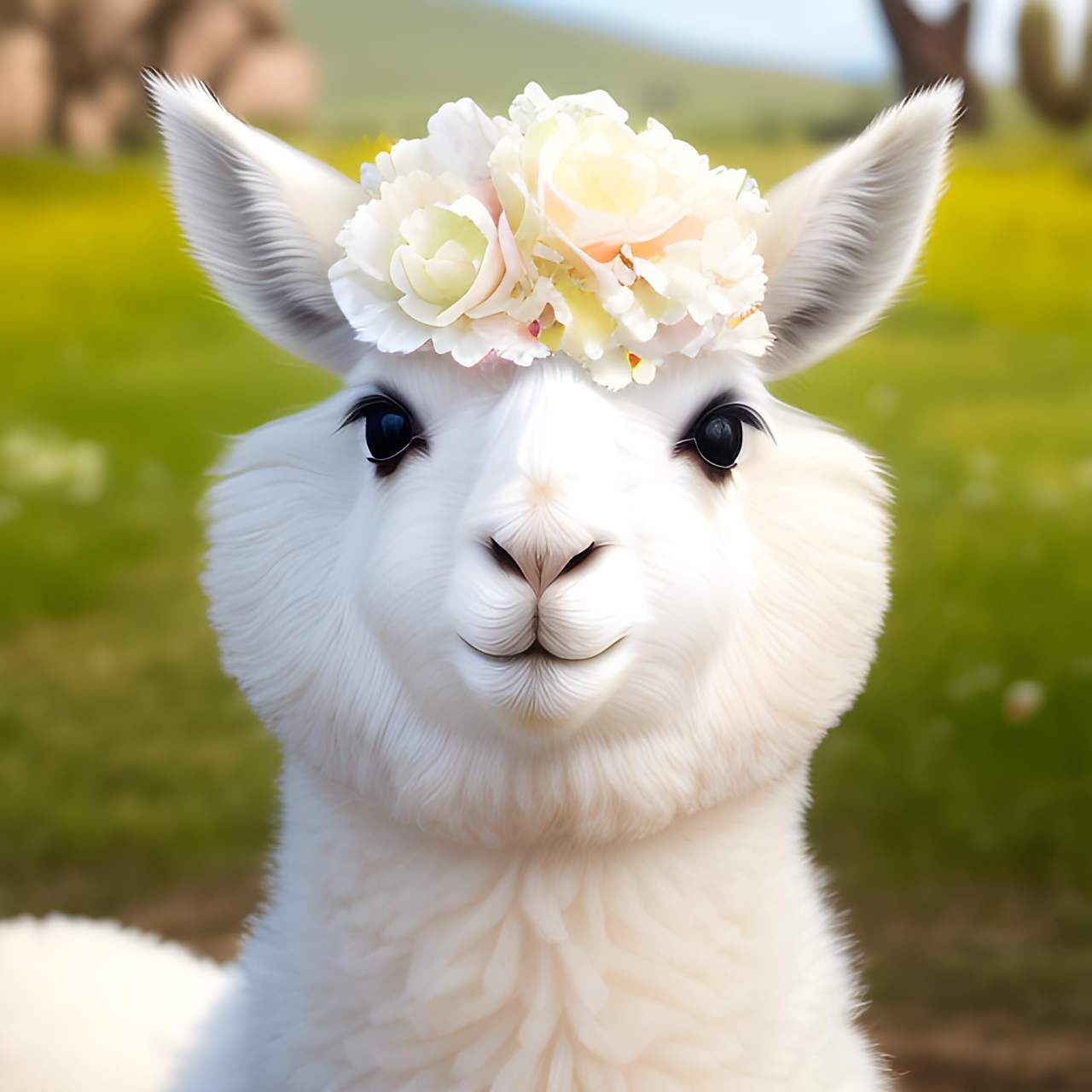 分享一组呆萌的羊驼图片 #羊驼# #蠢萌蠢萌的羊驼# #羊驼小可爱