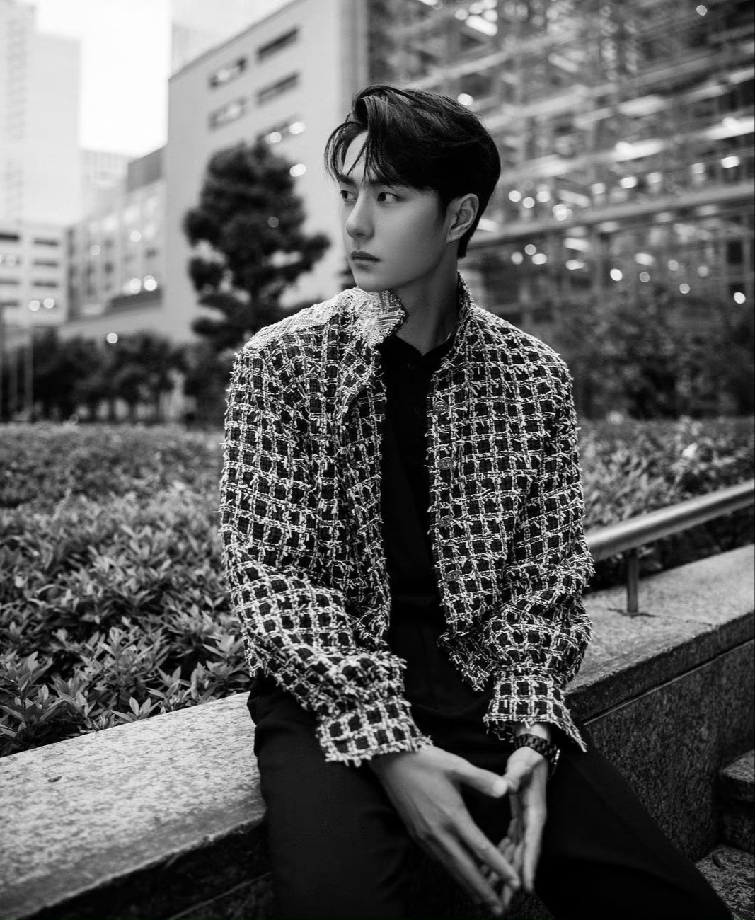 潮酷bking人间贵公子——王一博香奈儿日本高定秀看秀造型释出