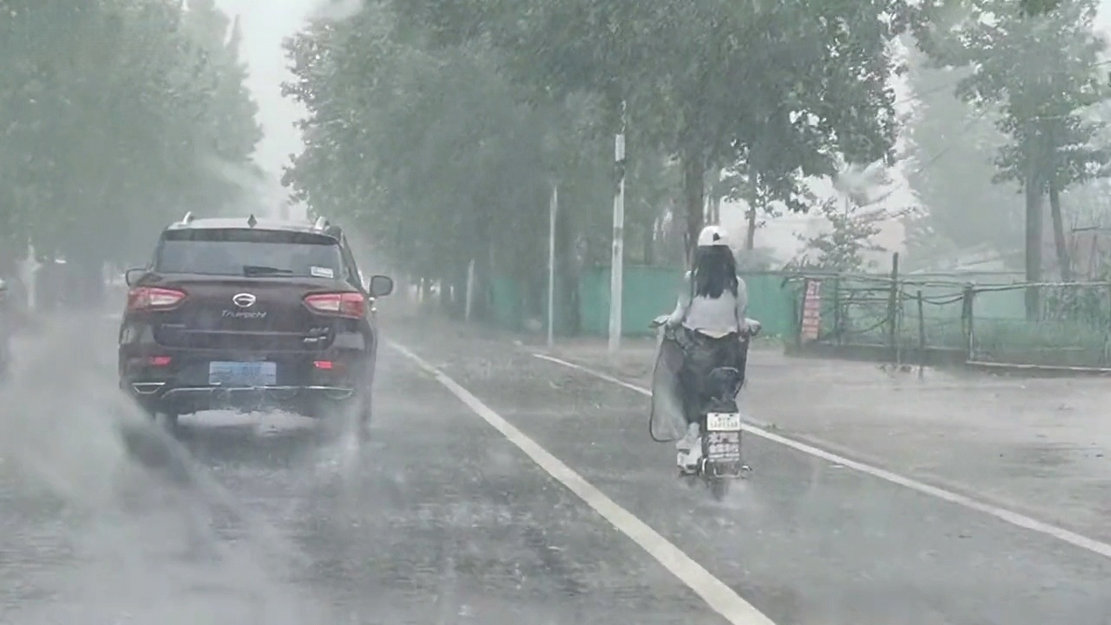 看着被大雨淋湿的倩影,心里只有无尽的怜惜.