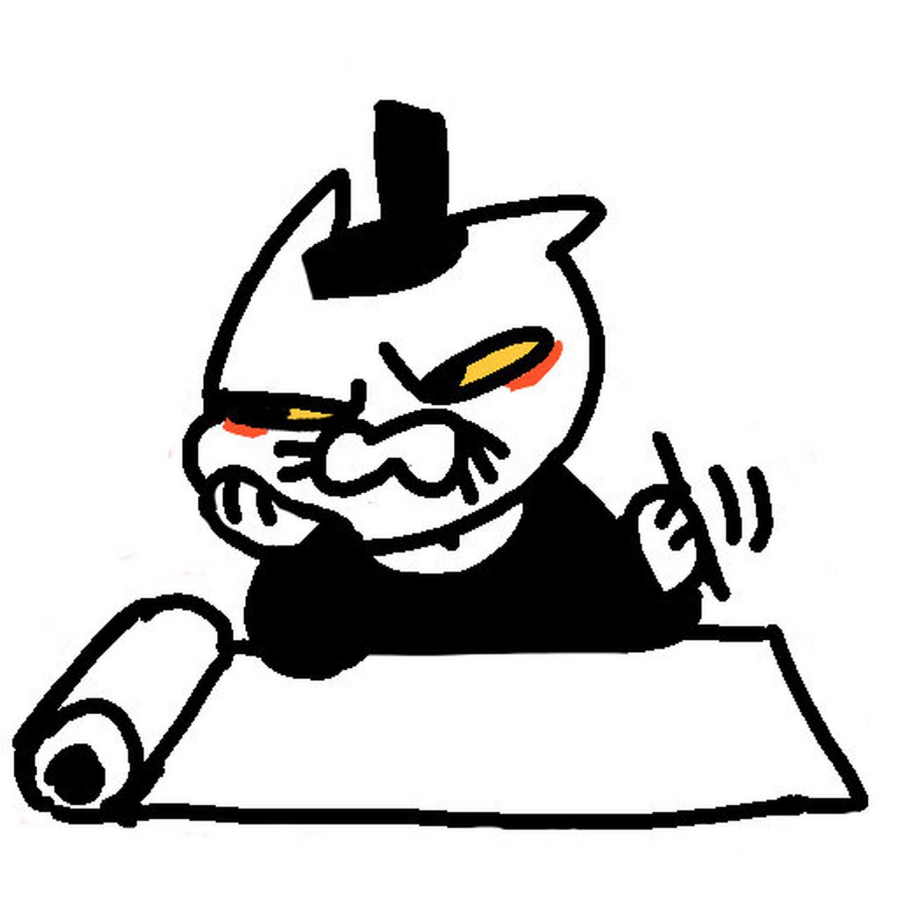 猫爷可爱表情包#表情包# #动漫# #大理寺日志