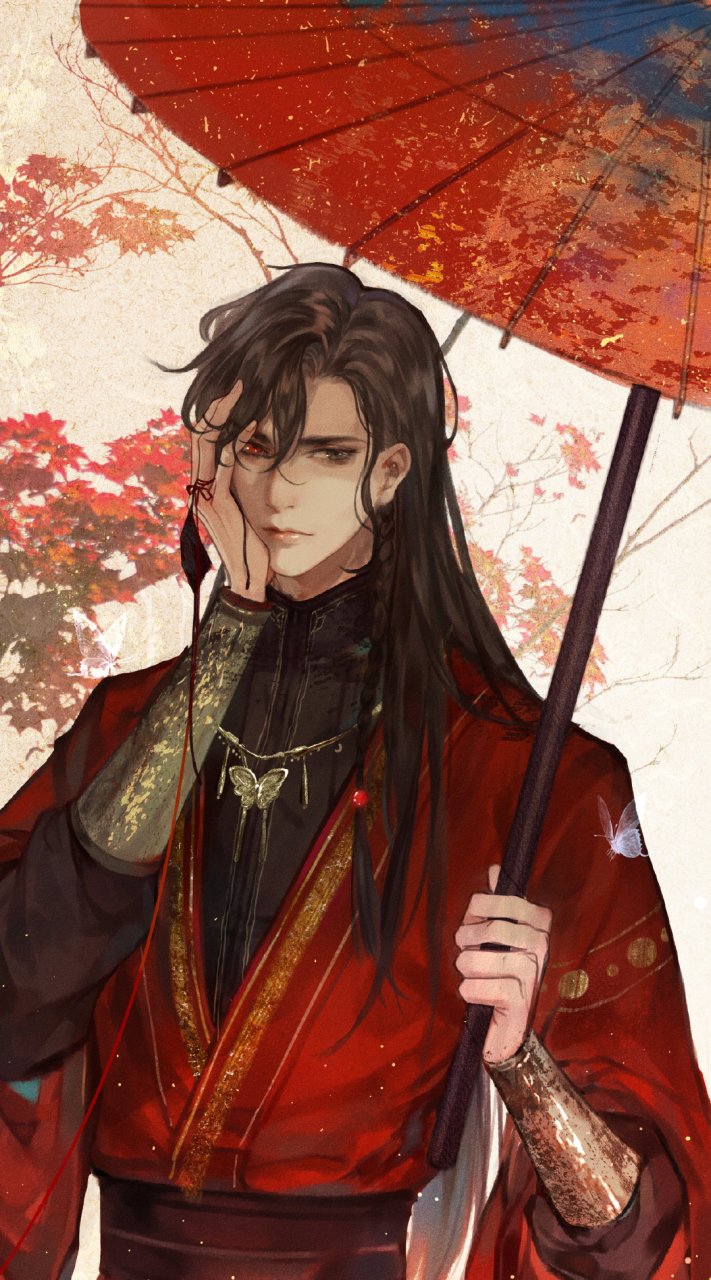 天官赐福##花城# 花城主,好伟大的一张脸.