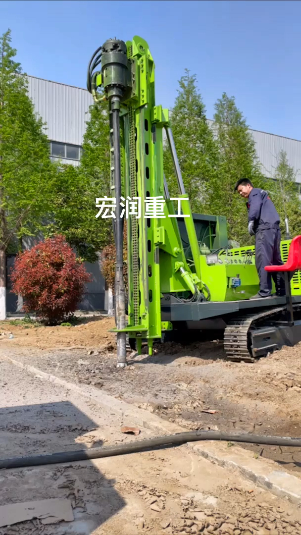 光伏钻孔机打岩石速度怎么样?