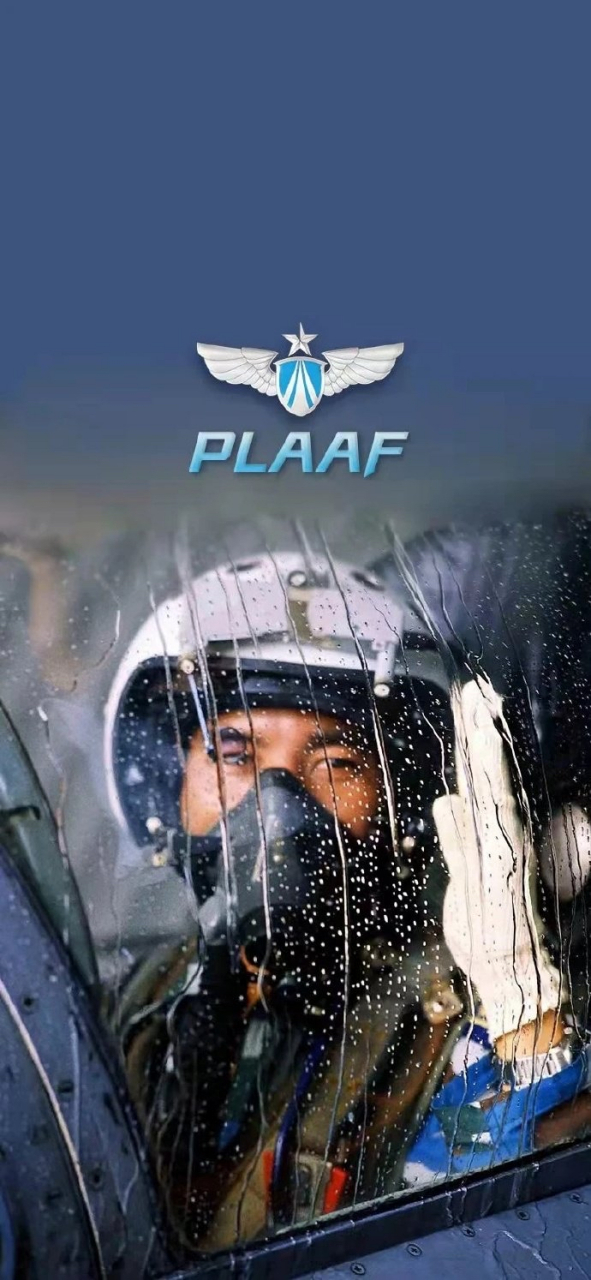 你的眼神都拉丝了……  91pla空军的壁纸 #军事# #解放军# #战斗机