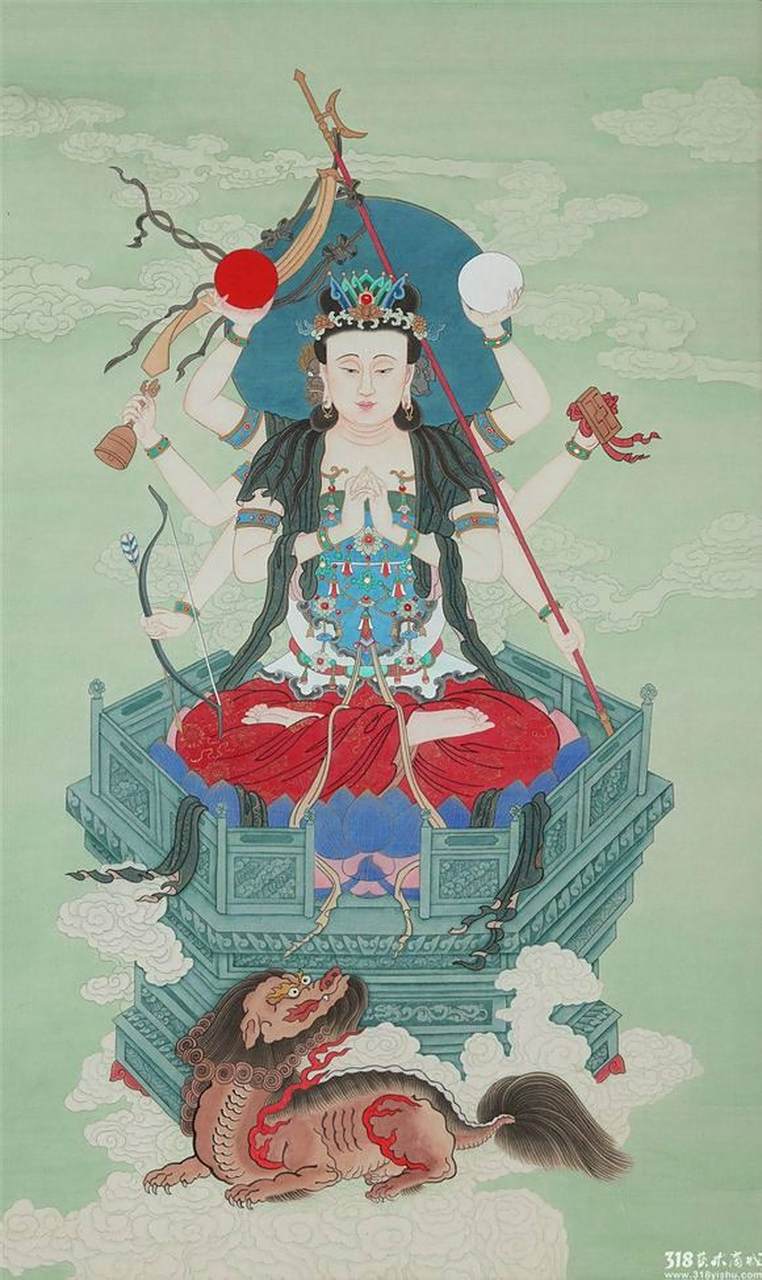 勾陈上宫天皇大帝,又尊称为"勾陈大帝","天皇大帝",他和紫微大帝一样