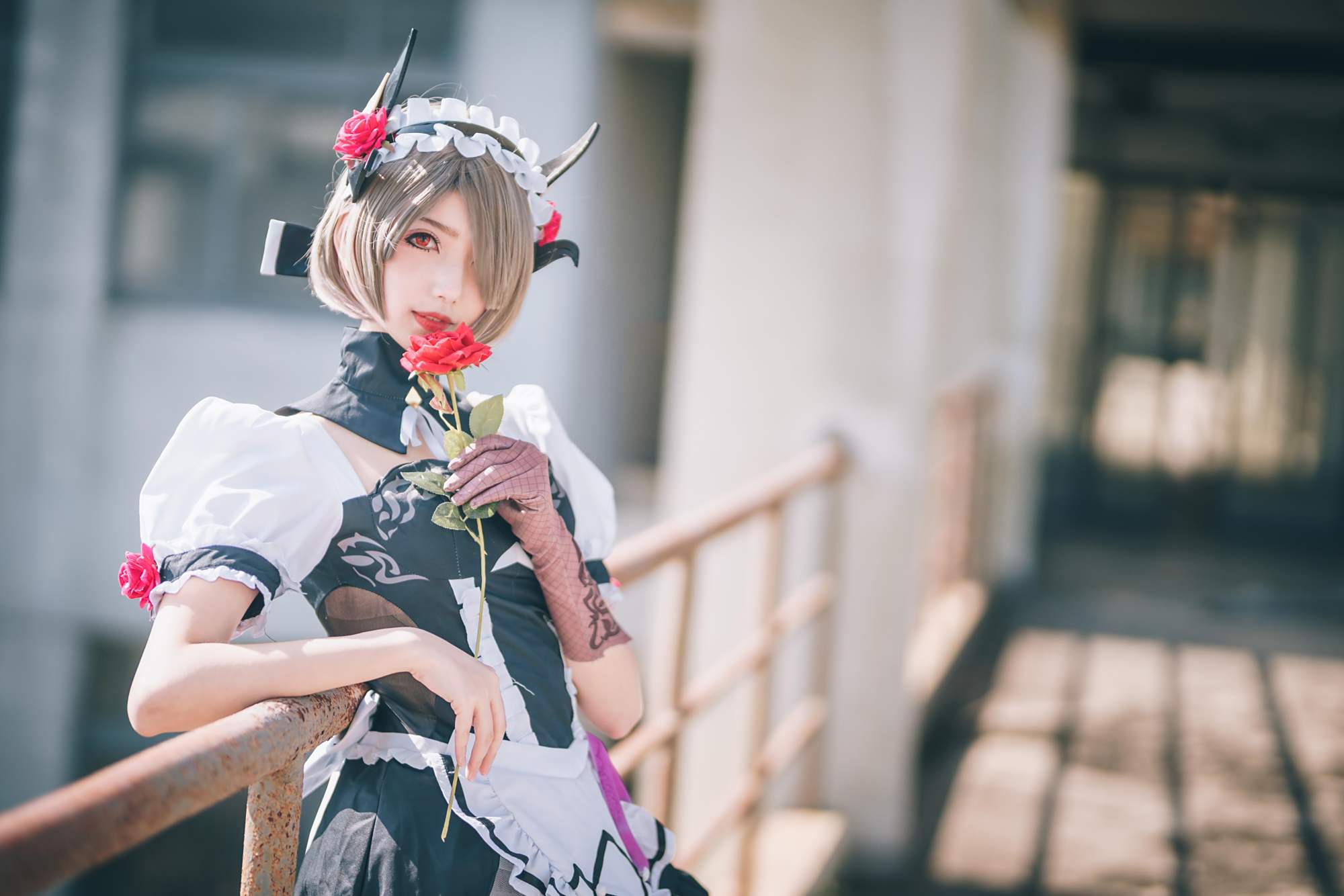 「崩坏3」丽塔cos:比起我的战斗力,你是否更欣赏我的美貌呢?