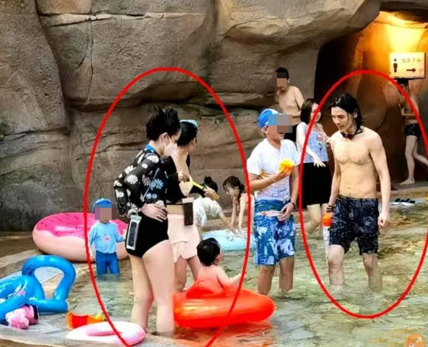 郭碧婷泳装生图曝光,有小肚腩和普通人没区别,当妈后太接地气