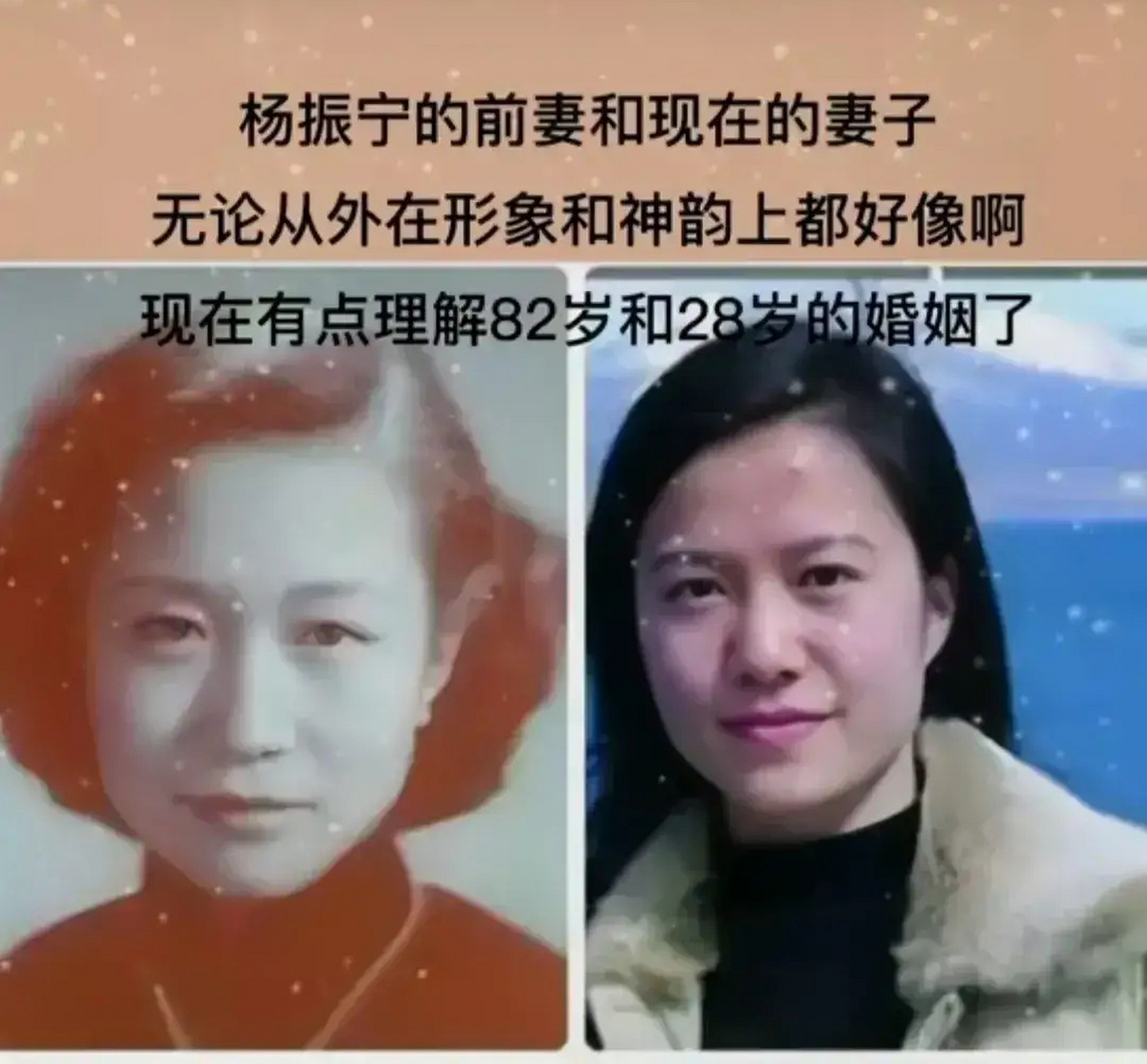 年轻时的翁帆跟杜致礼长得也太像了吧!脸型几乎一模一样!