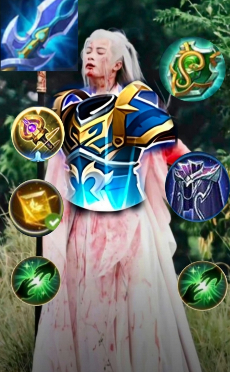 网友真心懂p图,"夭柳党"直接给相柳穿上了复活甲,名刀,金身,双治疗