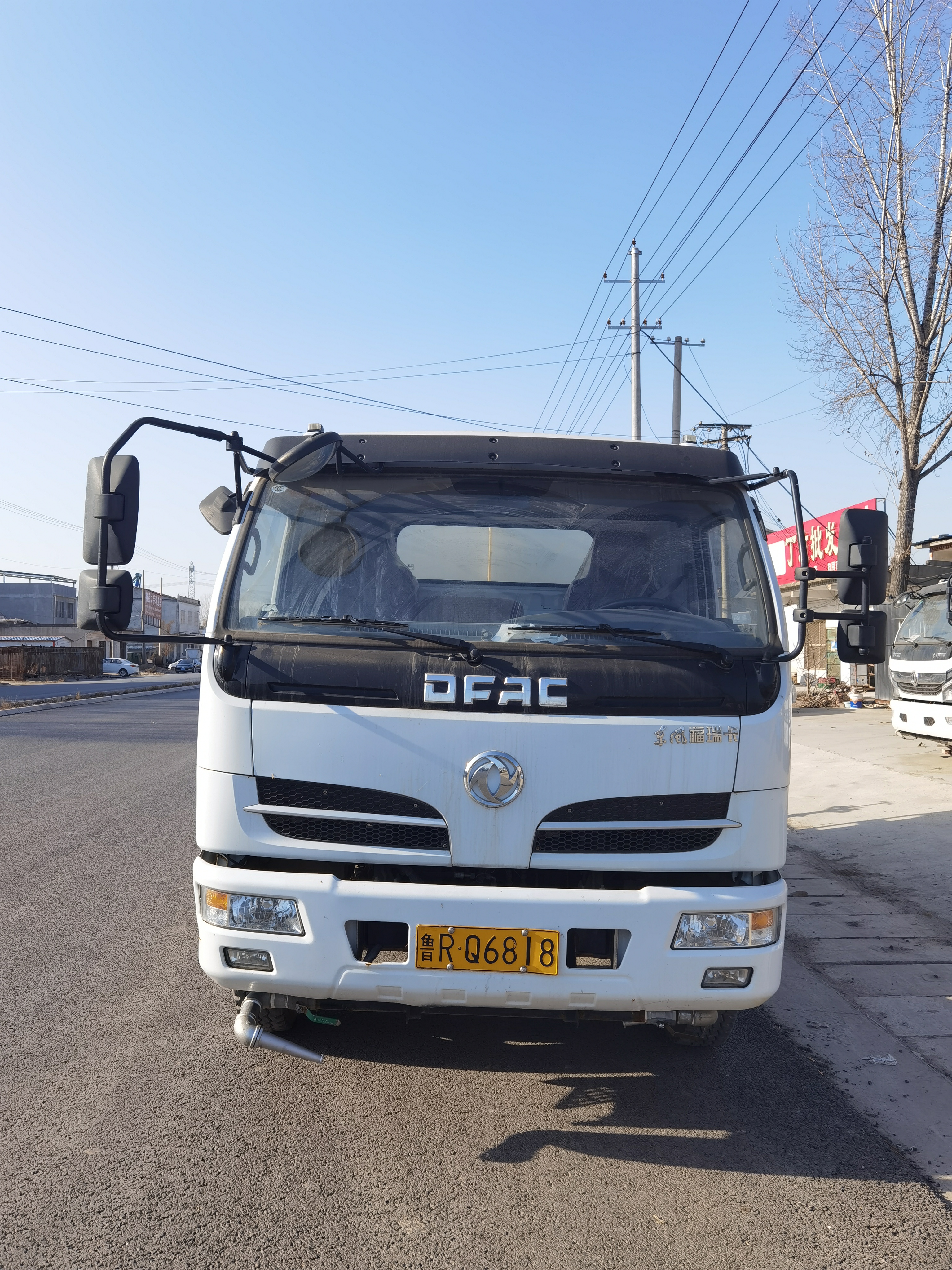 新到19年4月全手续东风福瑞卡10立方洒水车