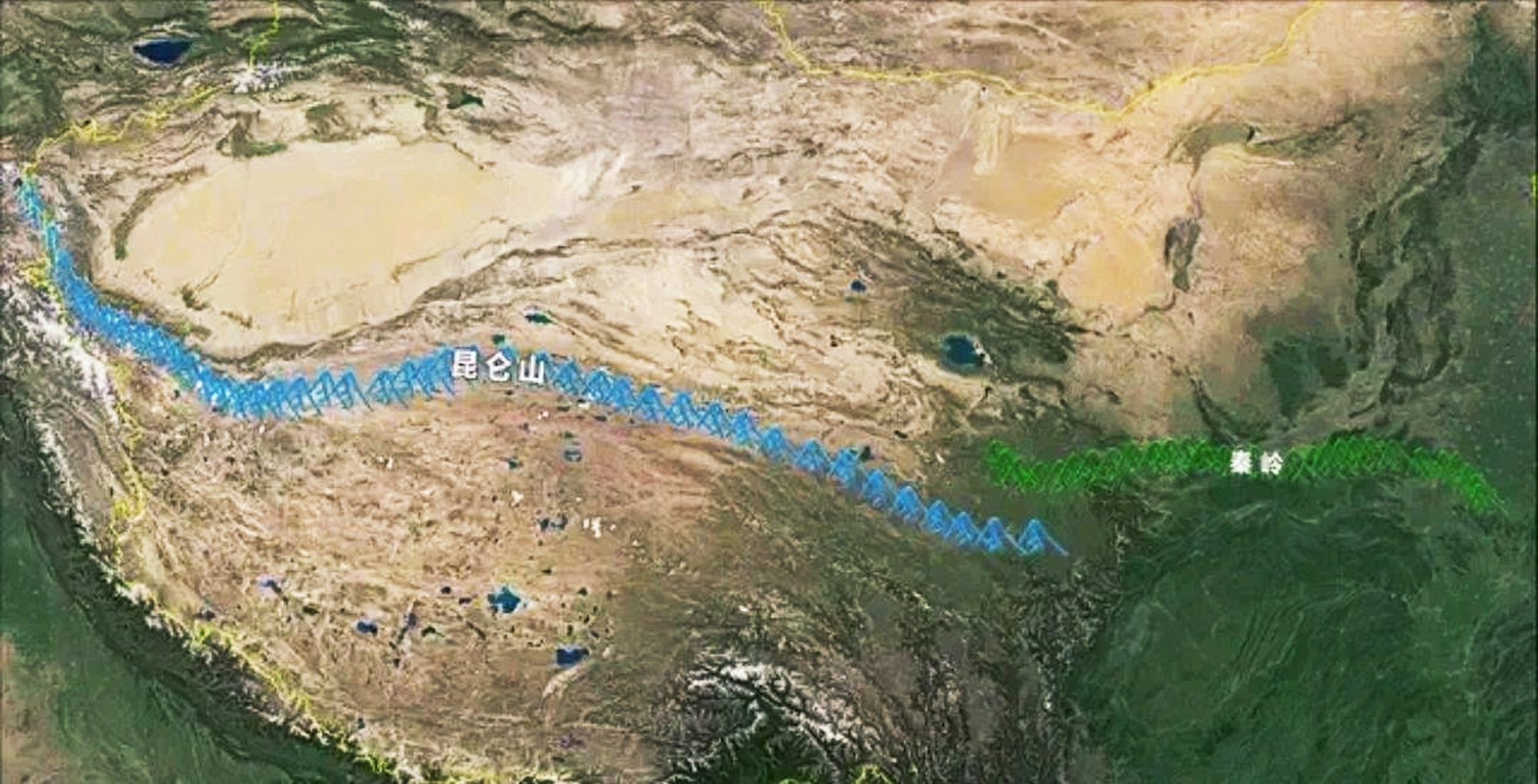 中华龙脉:昆仑 秦岭山脉