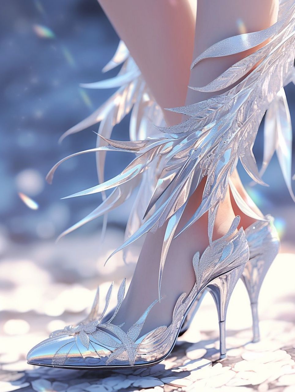 服饰穿搭|梦幻高跟鞋 水晶鞋系列 人鱼之泪