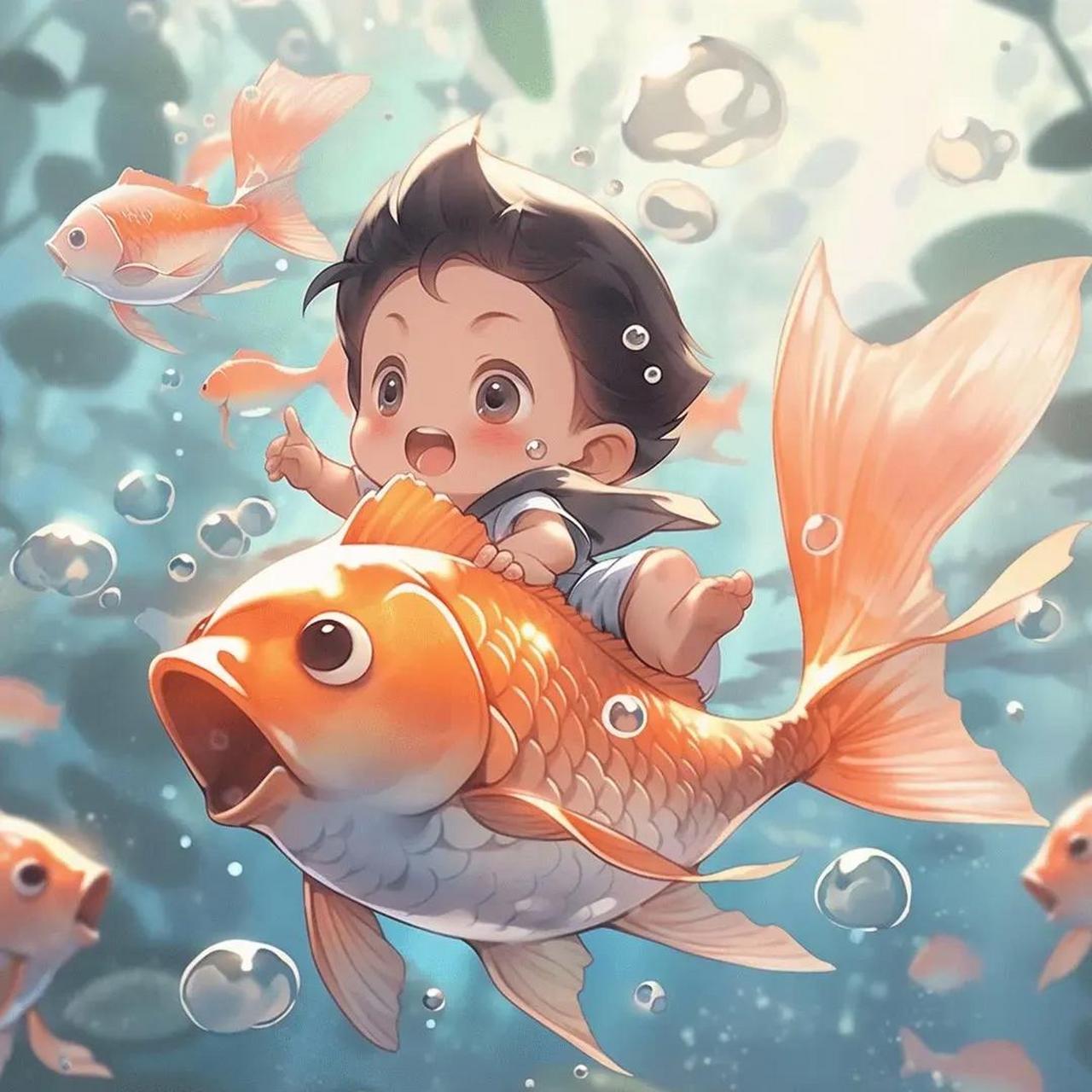 锦鲤附体,好运连连,运气爆棚oh~[awsl]