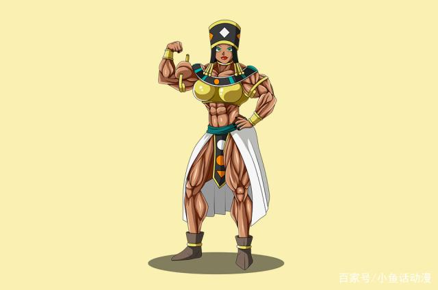 当龙珠人物变成肌肉健硕的女汉子,开尔虐悟空,布玛爆衣太惊艳