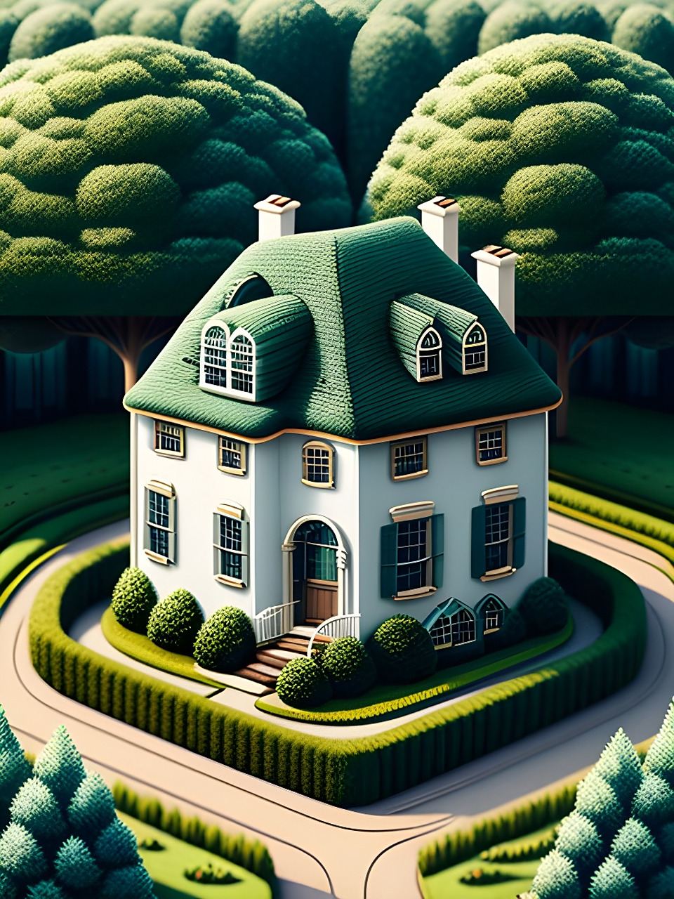 二次元房子[比心][比心] #二次元美图#  #超潜力新人创作营#  #ai绘画