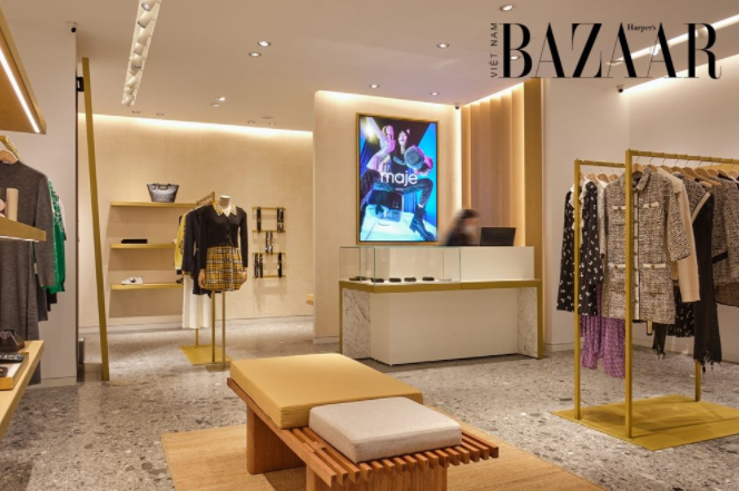 maje与电商平台并行开设河内门店