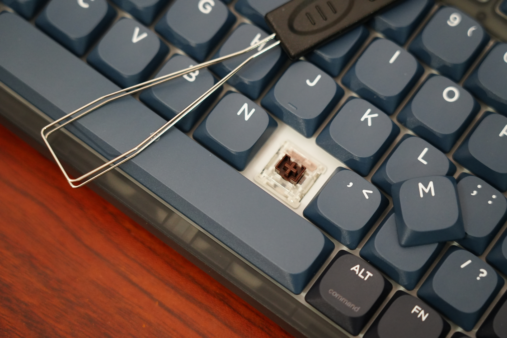 兼顾便携与手感的机械键盘 6415 型号:黑爵ak832pro矮轴机械键盘