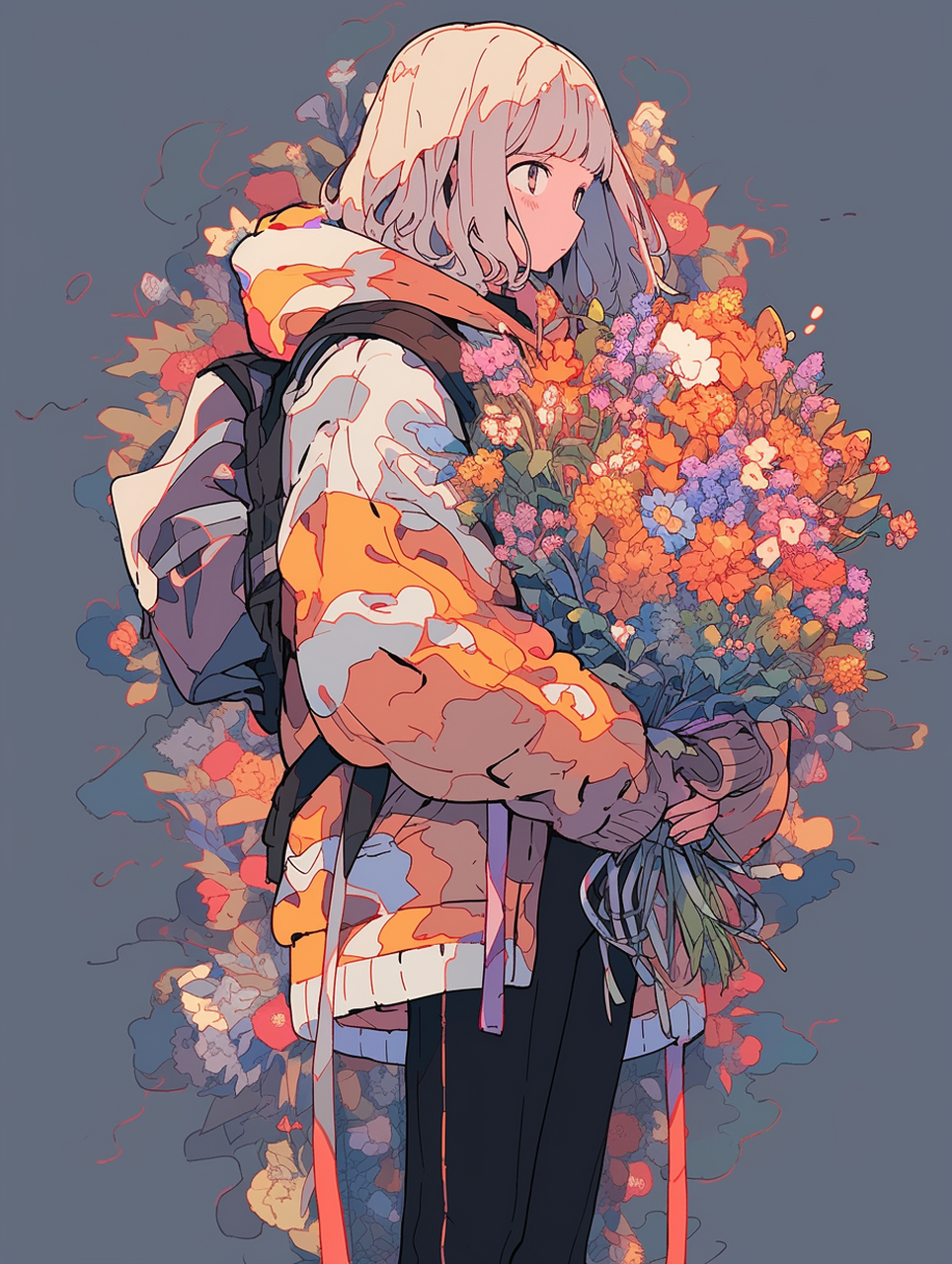 捧花女孩!#二次元