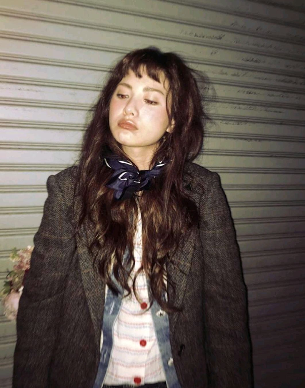 韩国女星林珍娜拍摄高端时尚杂志《mina米娜》明眸皓齿,婉婉动人