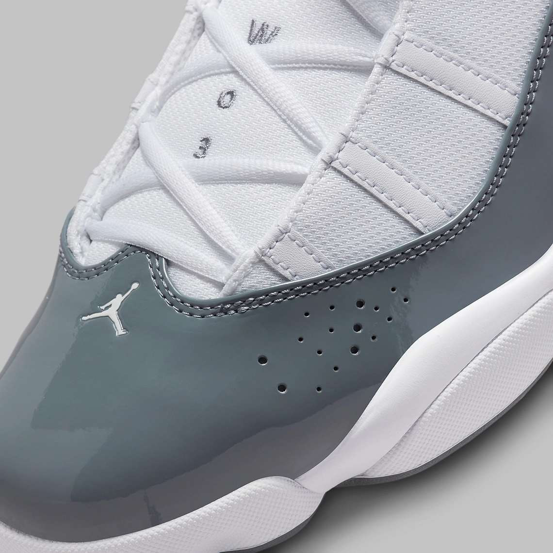 jordan 6 rings采用"酷灰"配色