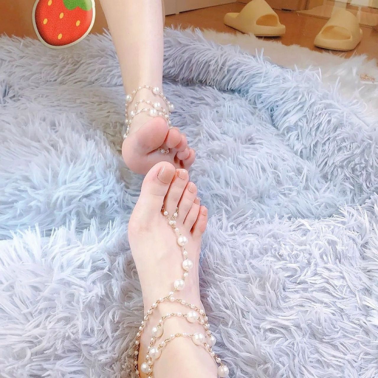 人美花不多脚美的没话说[比心] #最美脚丫# #美脚