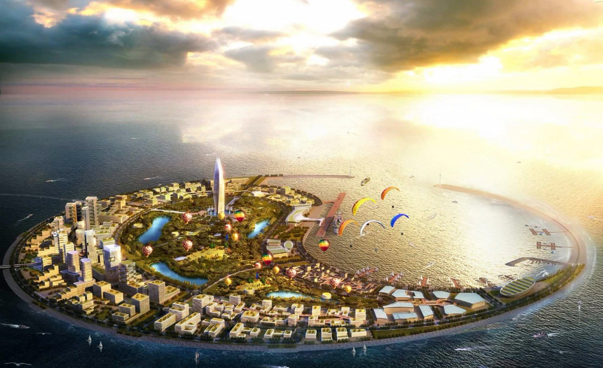 为了南海,中国打造南海明珠人工岛!