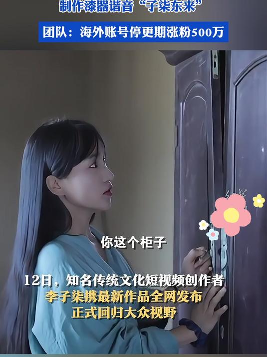 李子柒盘发发型制作图片