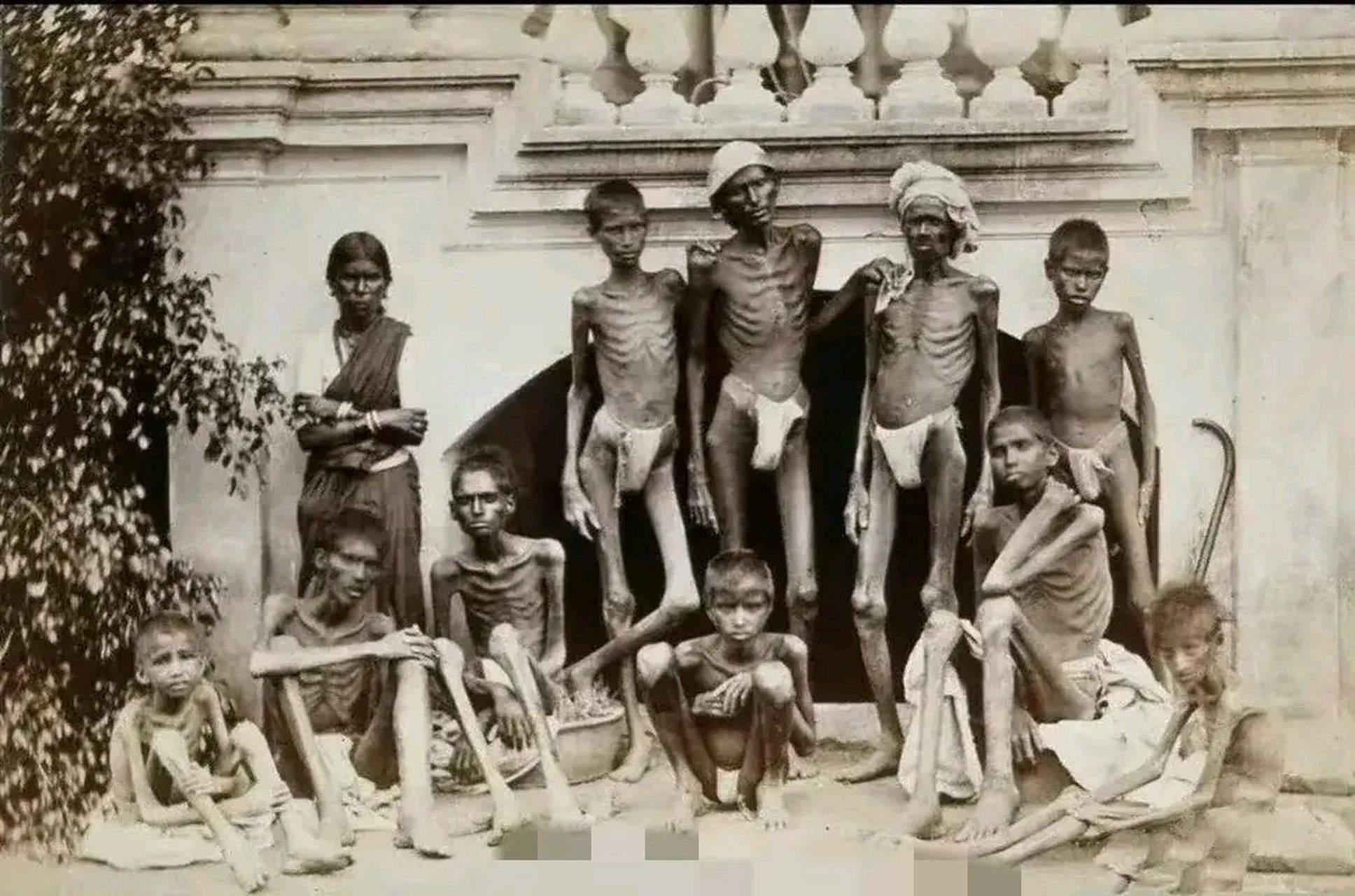 这是1878年,美国农场的黑人奴隶,照片中的他们瘦得