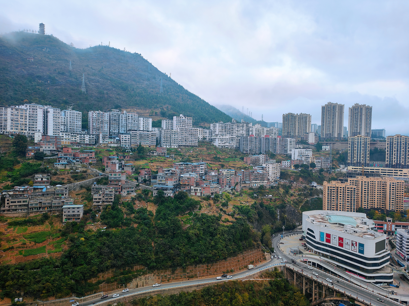 重庆市巫山县县城图片